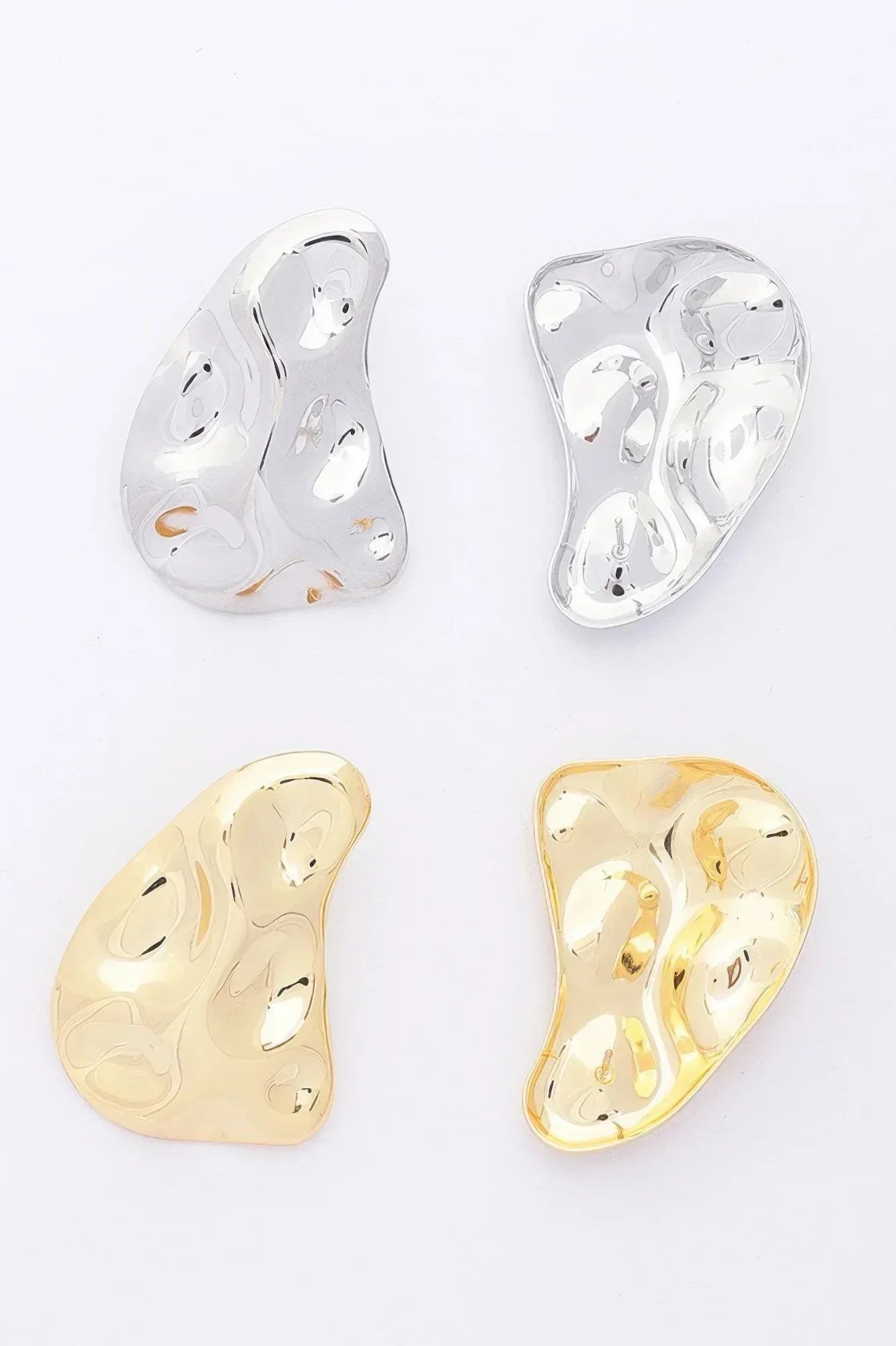 Metal Gold Dip Earring | Mixtshop LLC