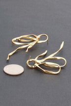 Metal Gold Dip Earring | Mixtshop LLC