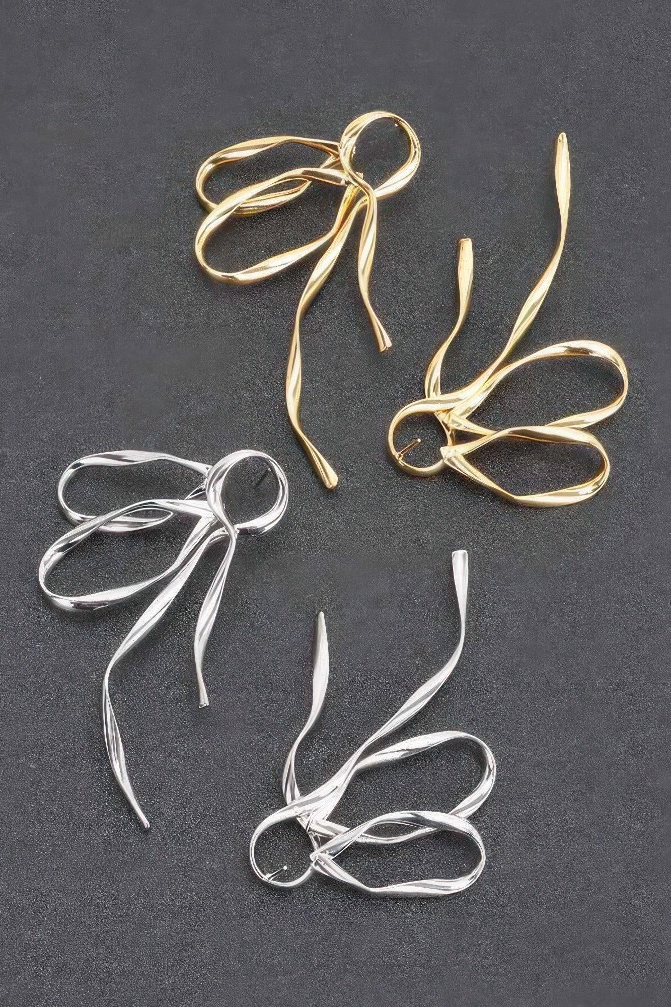 Metal Gold Dip Earring | Mixtshop LLC