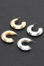Metal Hoop Earring | Mixtshop LLC