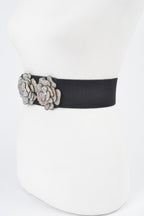 Ab Stone Flower Elastic Belt | Mixtshop LLC