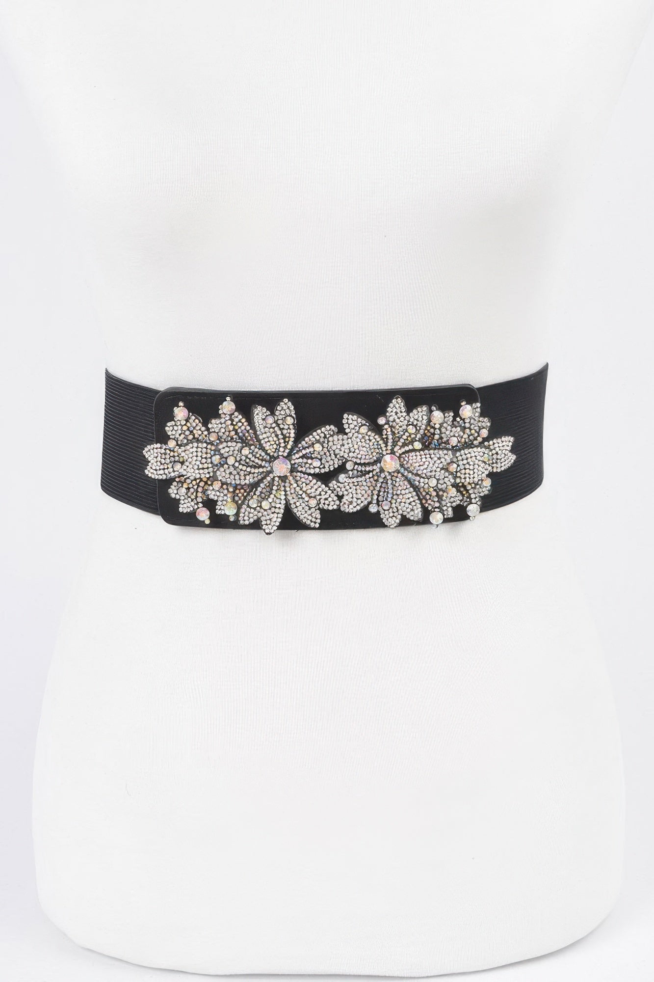 Ab Stone Flower Elastic Belt | Mixtshop LLC Main image