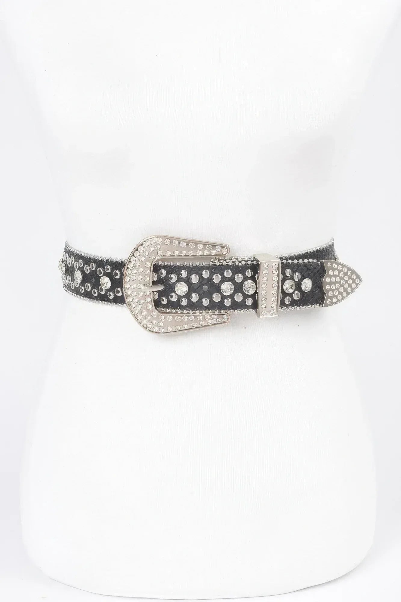 Studded Rhinestone Belt | Mixtshop LLC Main image