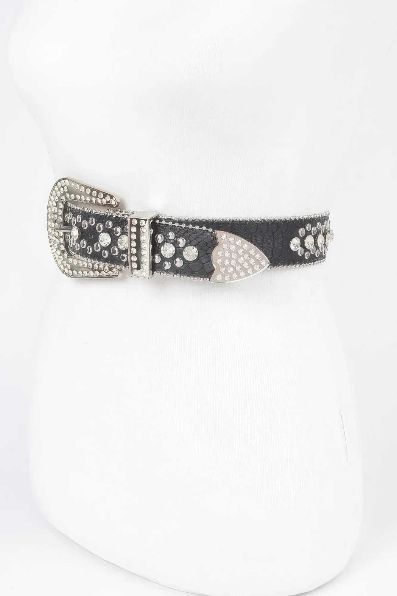 Studded Rhinestone Belt Secondary image