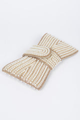 Rhinestone And Pearl Party Clutch | Mixtshop LLC