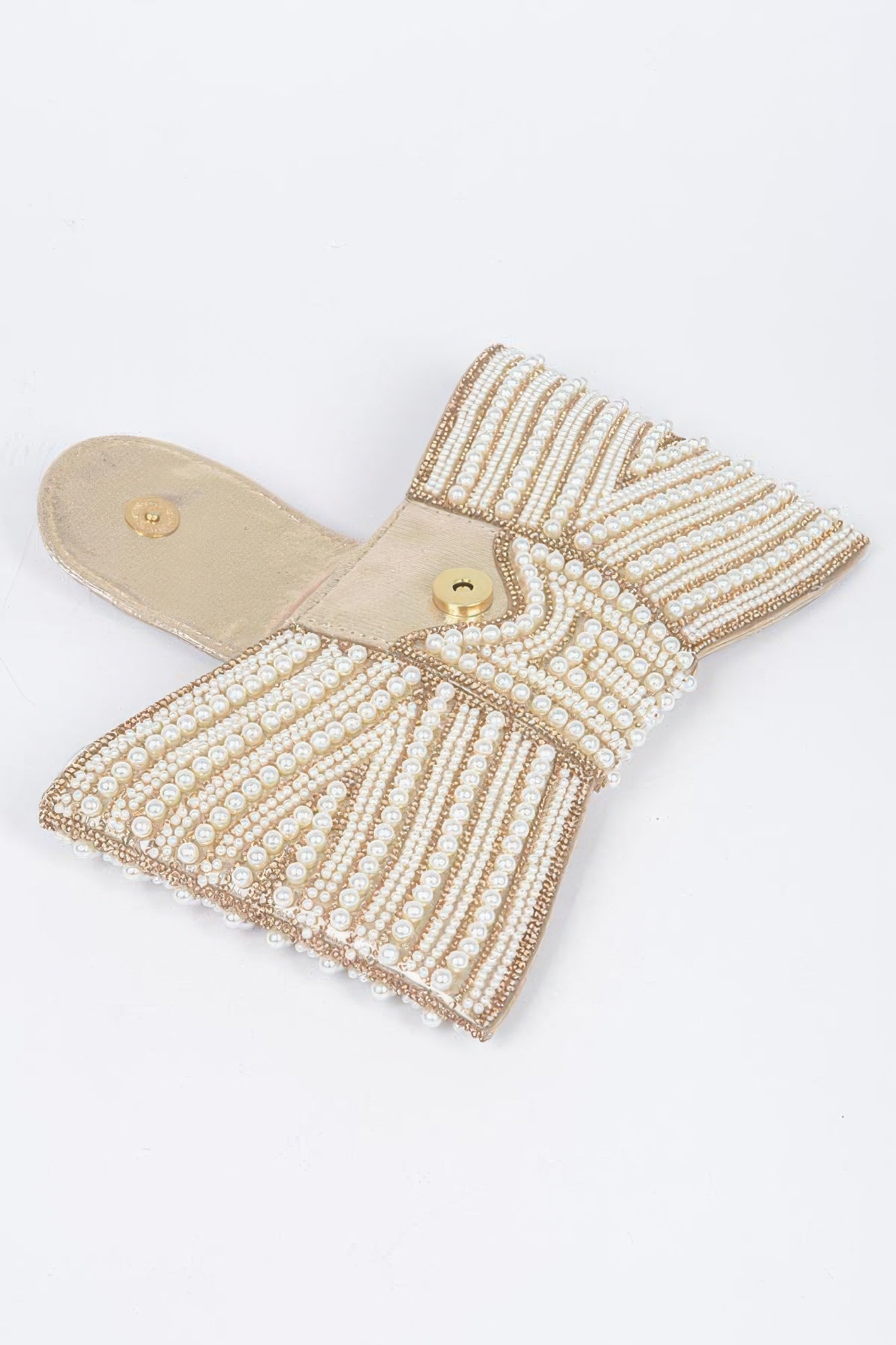 Rhinestone And Pearl Party Clutch | Mixtshop LLC