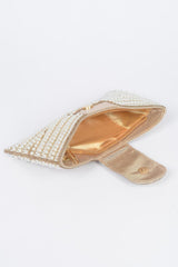 Rhinestone And Pearl Party Clutch | Mixtshop LLC