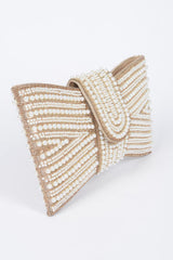 Rhinestone And Pearl Party Clutch | Mixtshop LLC
