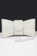 Rhinestone And Pearl Party Clutch | Mixtshop LLC