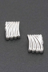 Gold Plated Metal Earring | Mixtshop LLC
