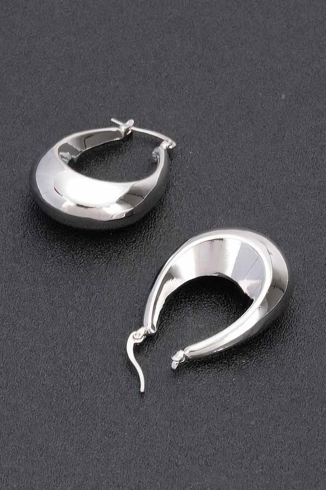 Metal Vintage Hoop Earring | Mixtshop LLC