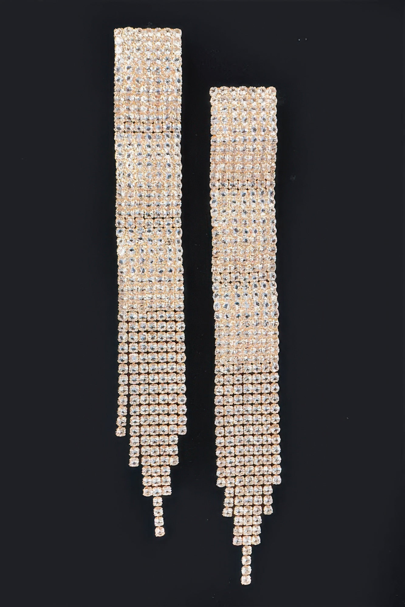 Rhinestone Fringe Earring | Mixtshop LLC