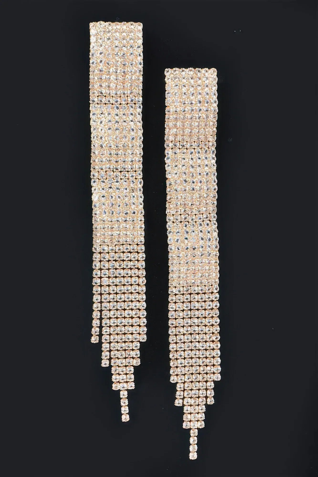 Rhinestone Fringe Earring | Mixtshop LLC