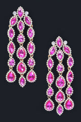 Rhinestone Fringe Earring | Mixtshop LLC