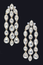 Rhinestone Fringe Earring | Mixtshop LLC