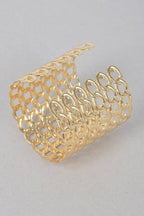 Wide Chain Metal Cuff Bracelet | Mixtshop LLC