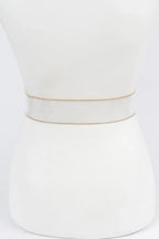 Bead Frame Clear Belt | Mixtshop LLC