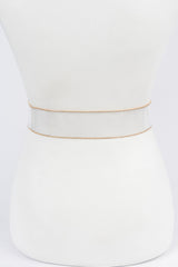Bead Frame Clear Belt | Mixtshop LLC