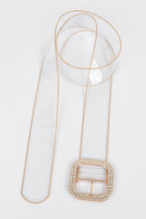 Bead Frame Clear Belt | Mixtshop LLC