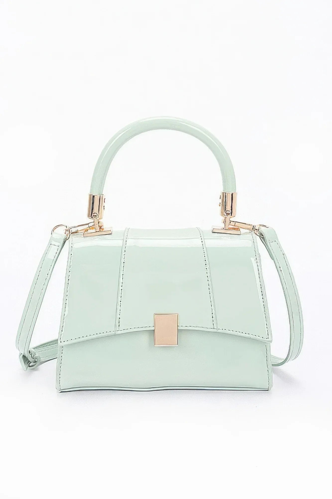 Enamel Flap Crossbody Bag Secondary image