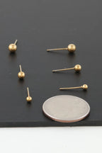 Triple Orb Stud Earrings | Mixtshop LLC