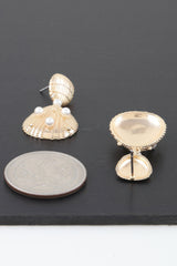 Pearled Seashell Drop Earrings | Mixtshop LLC