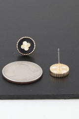 Inside Out Clover Stud Earrings | Mixtshop LLC