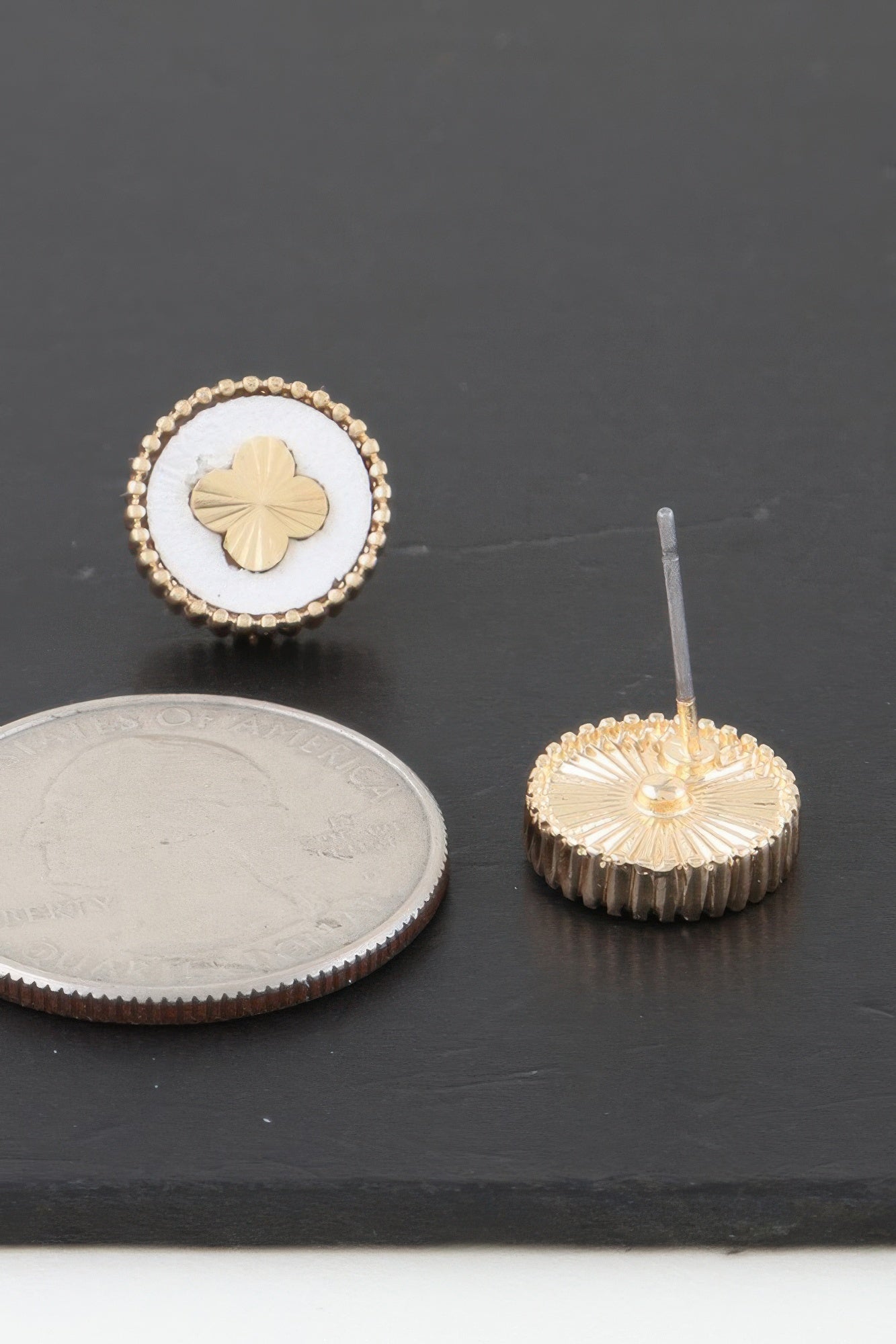 Inside Out Clover Stud Earrings | Mixtshop LLC