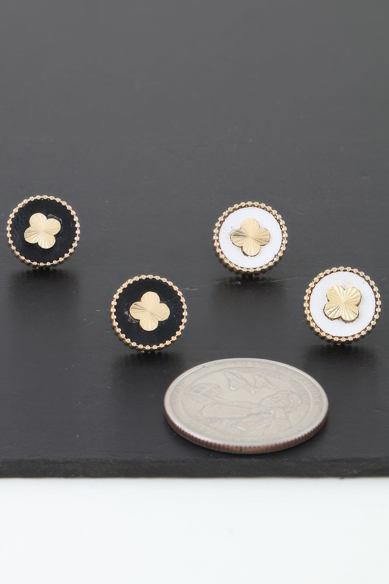 Inside Out Clover Stud Earrings | Mixtshop LLC