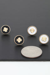 Inside Out Clover Stud Earrings | Mixtshop LLC