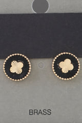 Inside Out Clover Stud Earrings | Mixtshop LLC
