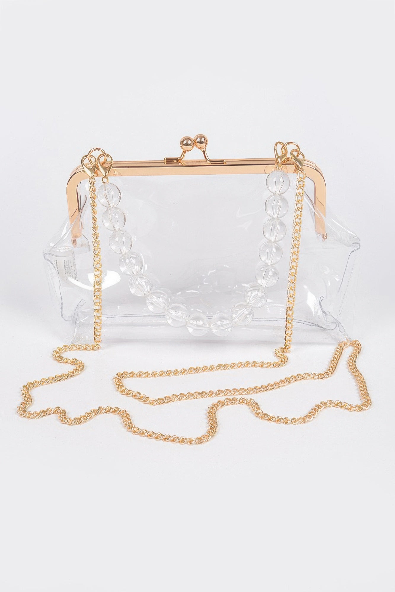Vintage Clasp Pvc Clutch | Mixtshop LLC Main image