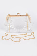 Vintage Clasp Pvc Clutch | Mixtshop LLC
