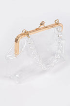 Vintage Clasp Pvc Clutch | Mixtshop LLC