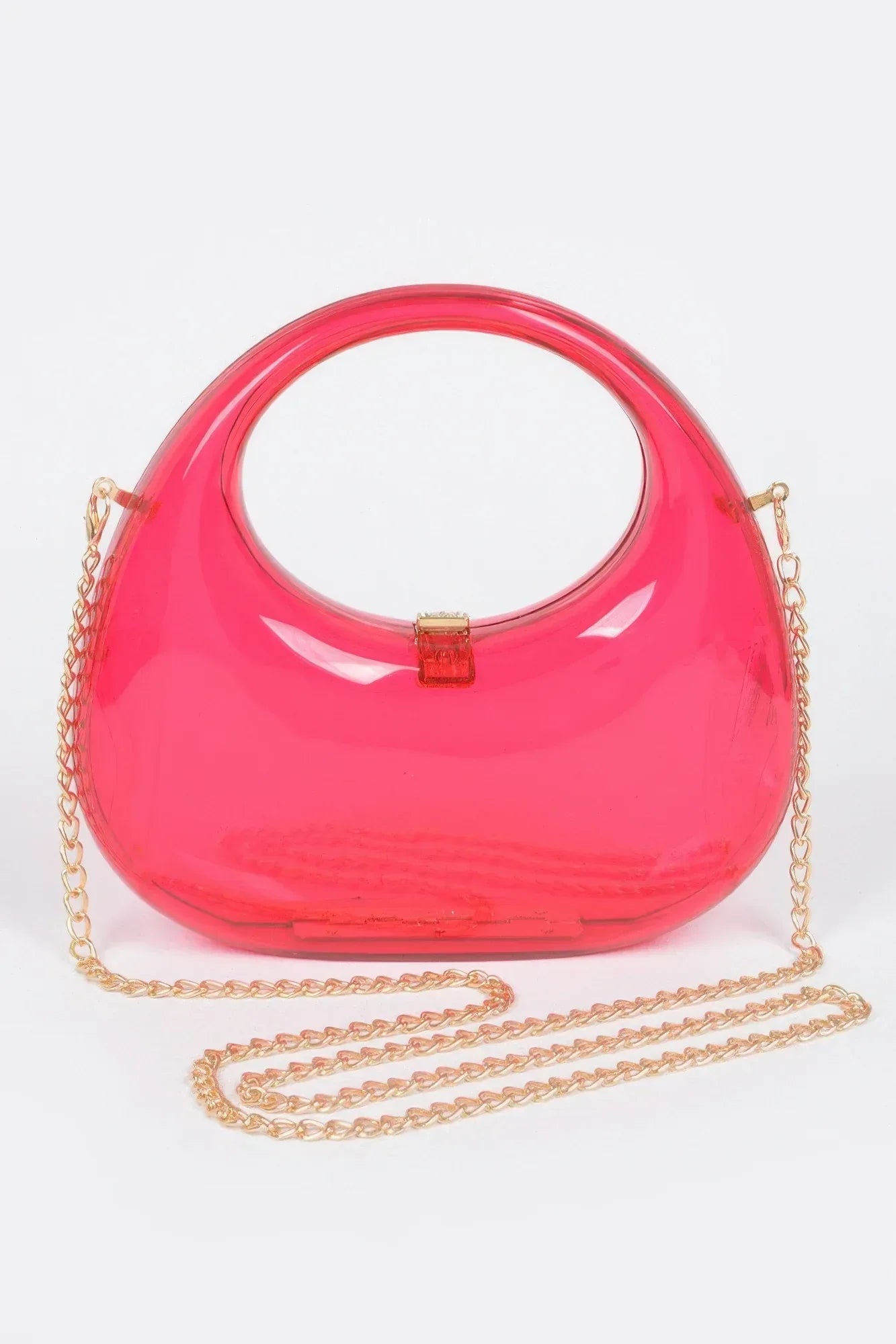 Transparent Acrylic Clutch | Mixtshop LLC Main image