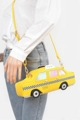 Faux Leather Taxi Novelty Bag | Mixtshop LLC