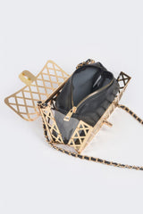 Metal Clutch W/ Pouch | Mixtshop LLC