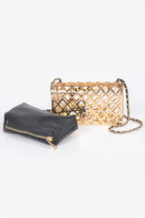Metal Clutch W/ Pouch | Mixtshop LLC