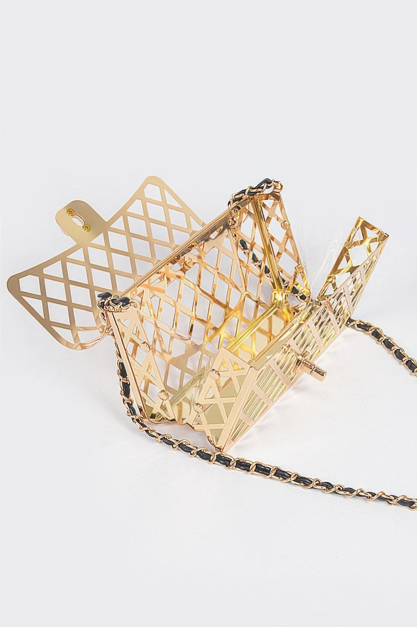 Metal Clutch W/ Pouch | Mixtshop LLC
