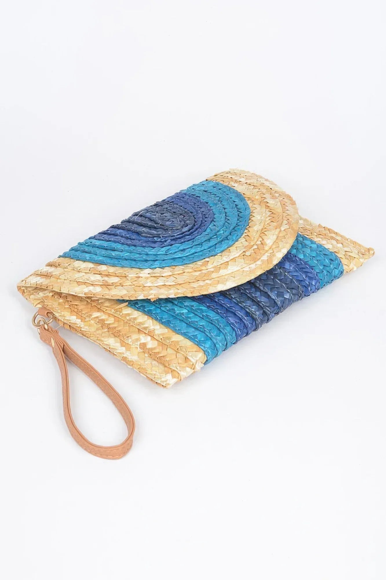 Straw Coloful Envelope Clutch | Mixtshop LLC
