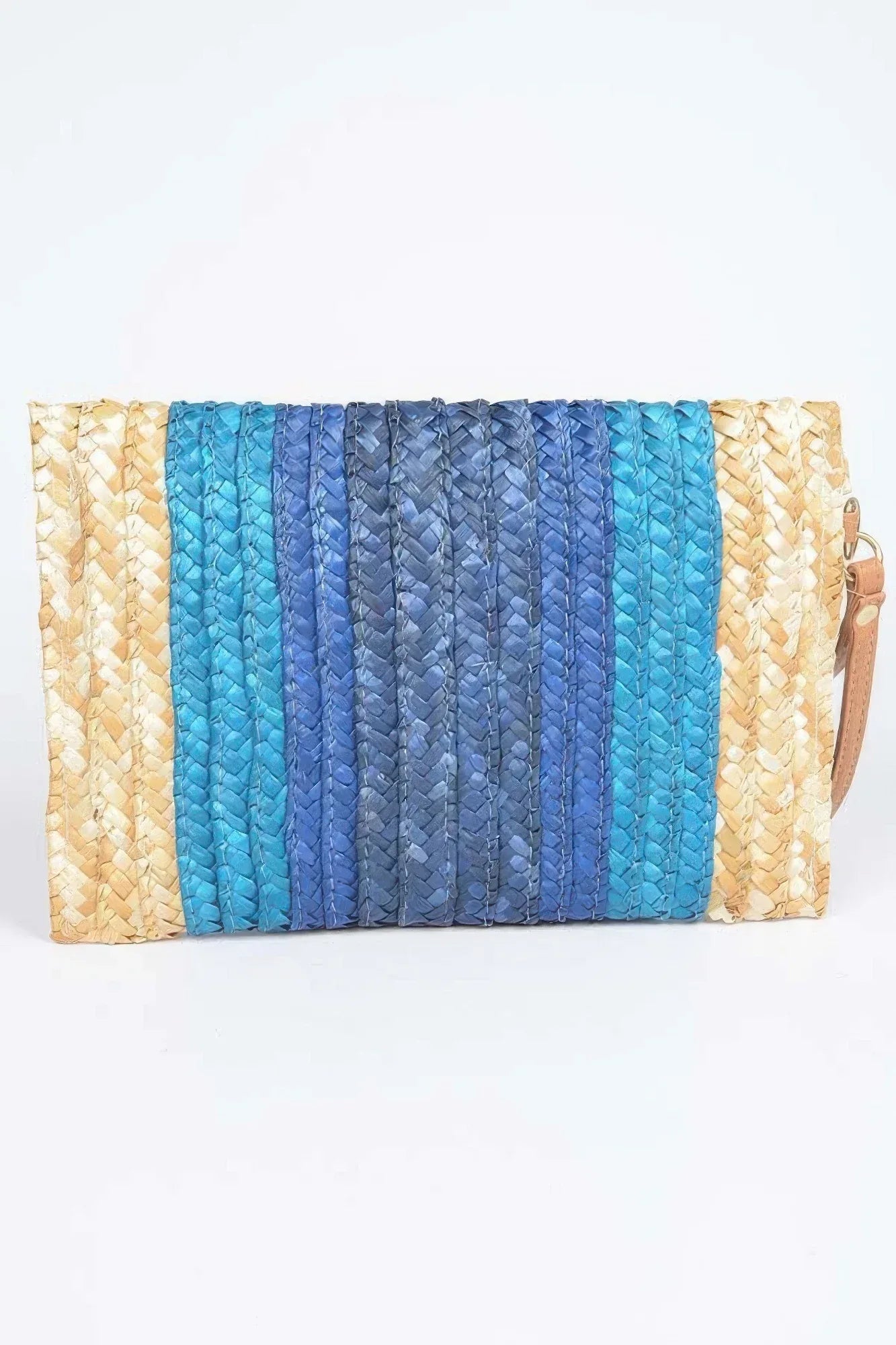 Straw Coloful Envelope Clutch | Mixtshop LLC