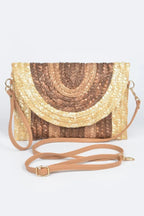 Straw Coloful Envelope Clutch | Mixtshop LLC