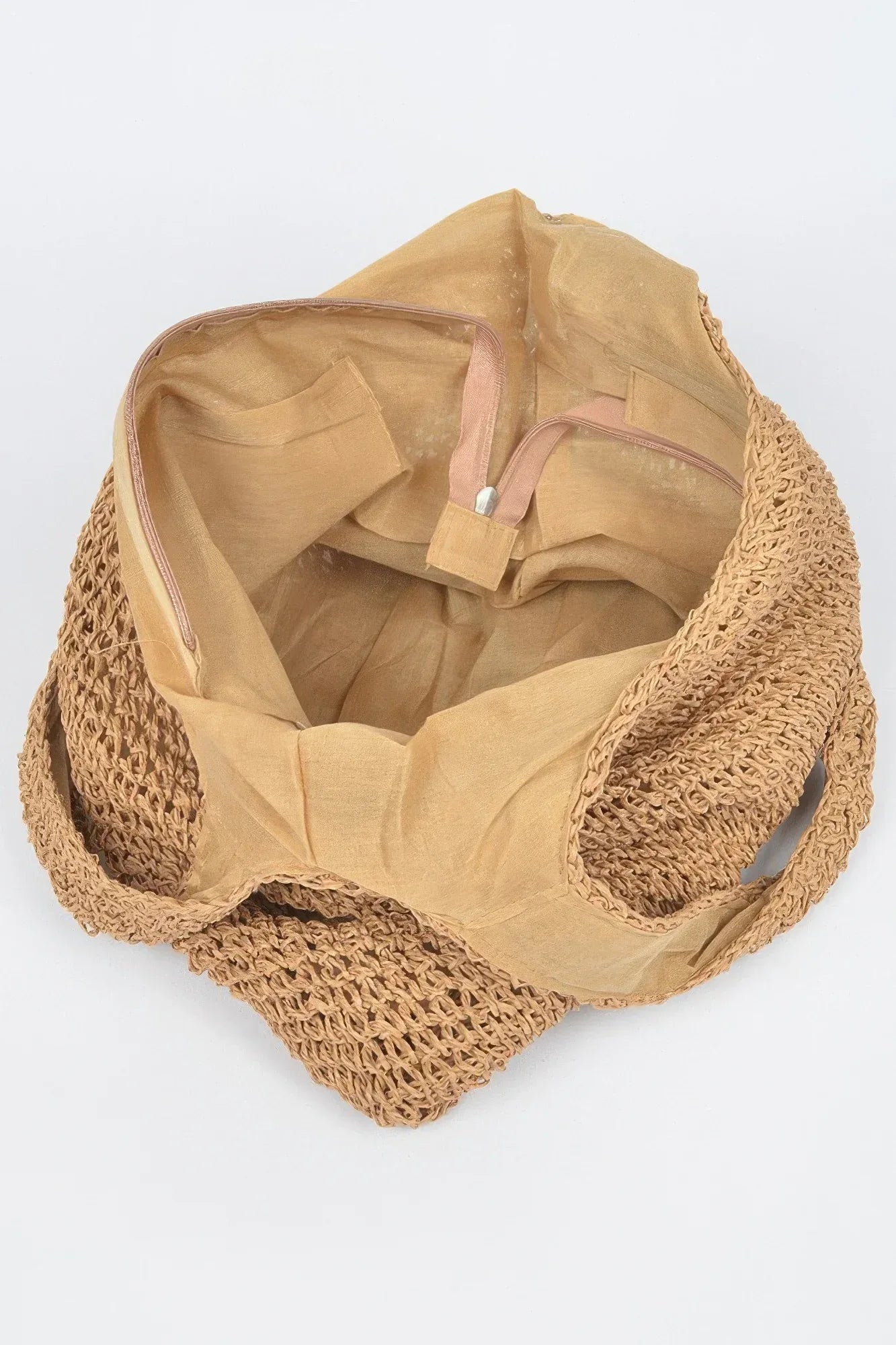 Faux Straw Hobo Bag | Mixtshop LLC