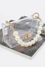 Transparent Cross Body Bag W Clear Chain | Mixtshop LLC
