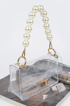 Transparent Cross Body Bag W Clear Chain | Mixtshop LLC