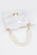 Transparent Cross Body Bag W Clear Chain | Mixtshop LLC