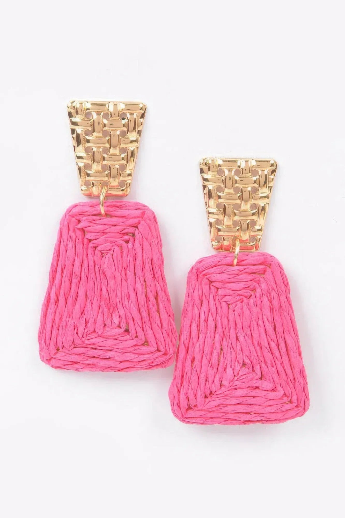 Faux Straw Dangling Earring | Mixtshop LLC