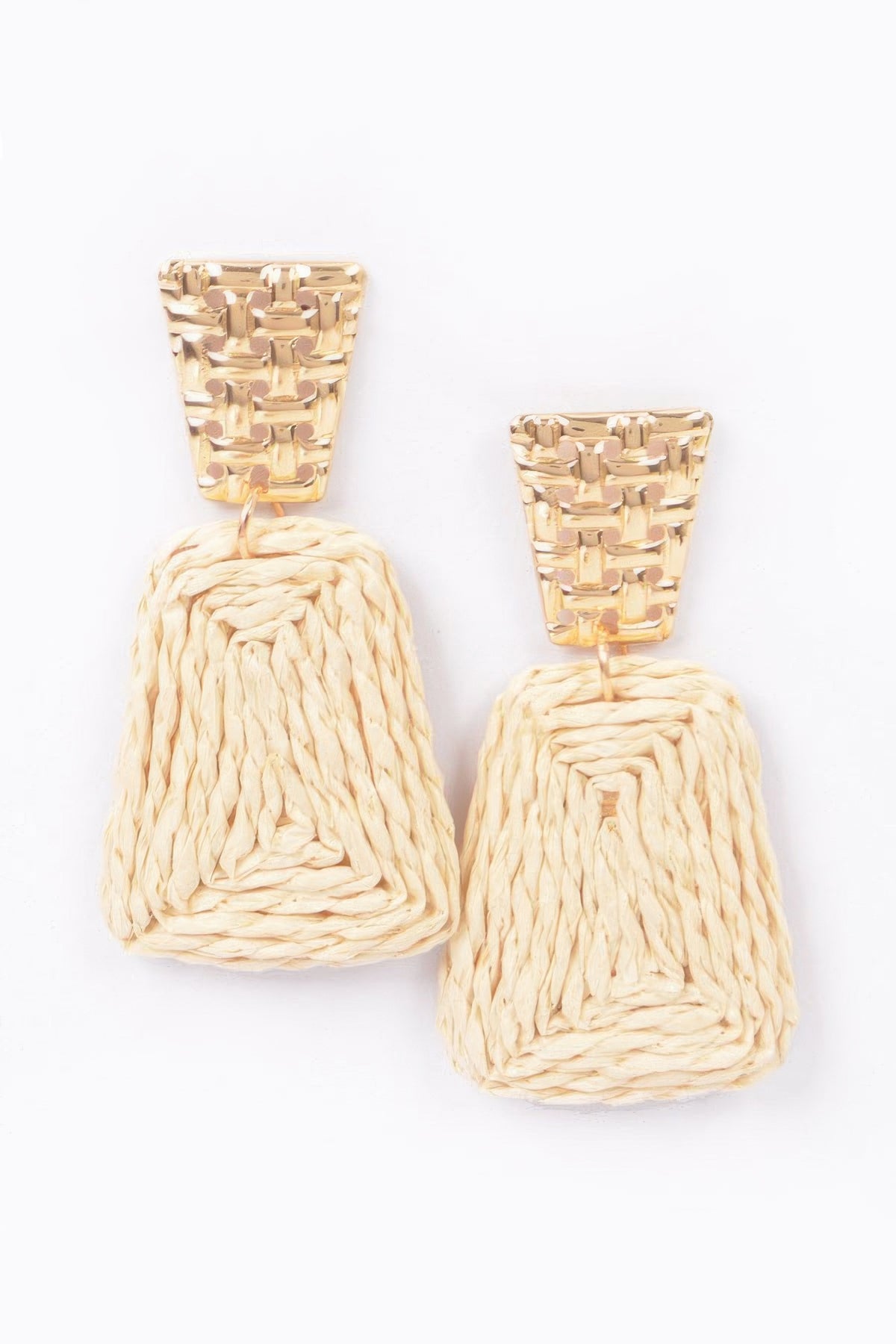 Faux Straw Dangling Earring | Mixtshop LLC