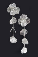 Metal Flower Fringe Earring | Mixtshop LLC