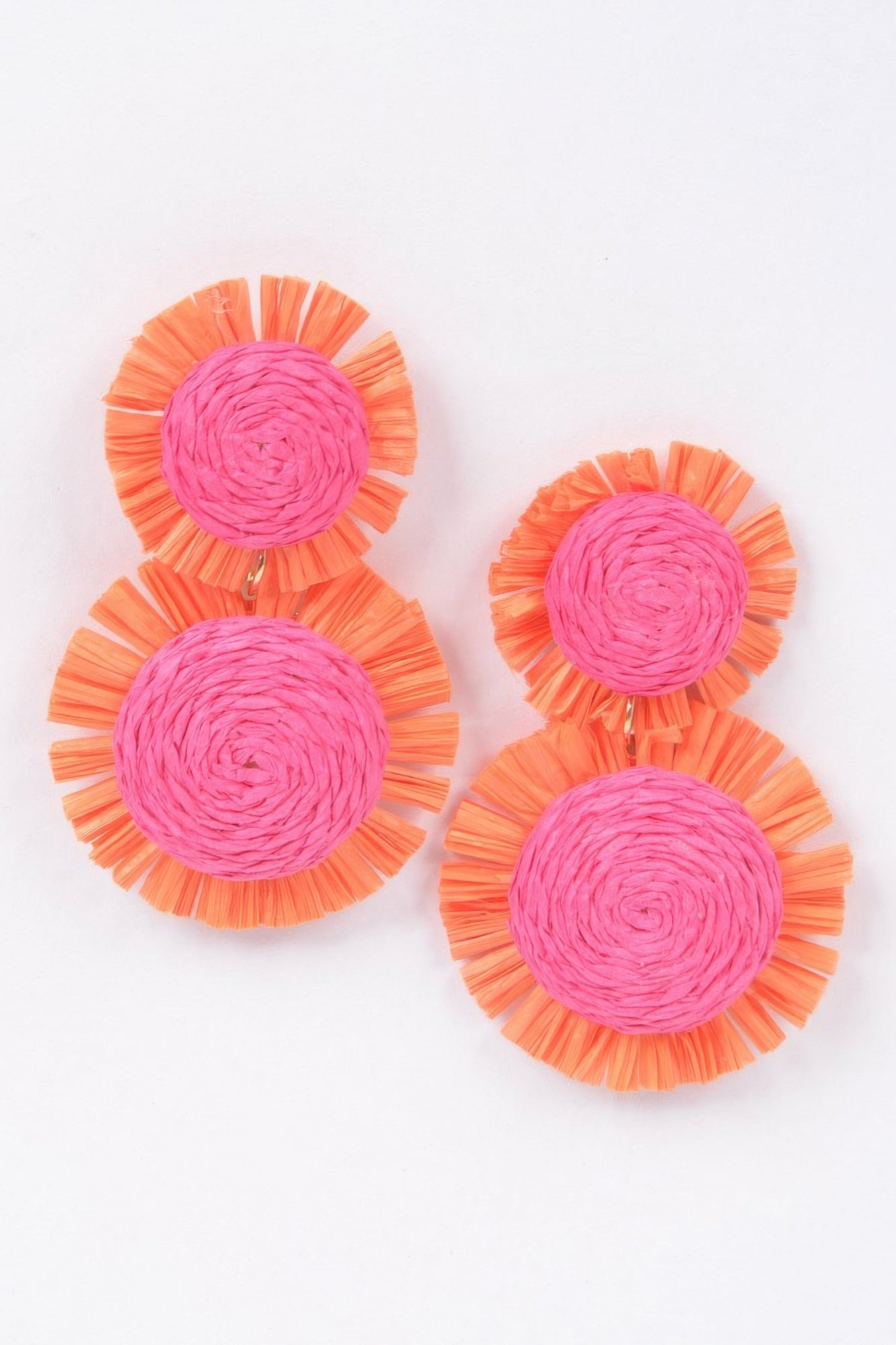 Faux Straw Dangling Earring | Mixtshop LLC